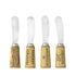 Grapevine Cork Handled Cheese Spreader Set
